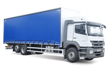 Car Hire Barnes - 26 Tonne Curtain Side Truck - Truck hire Barnes